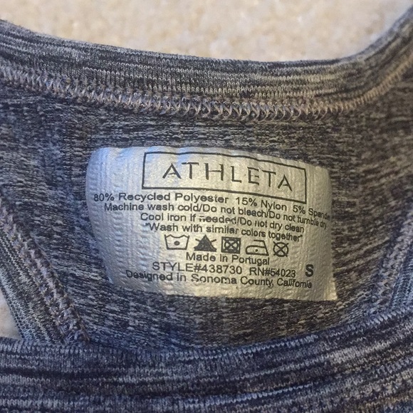 athleta- gray tank - Picture 4 of 4